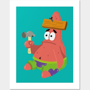 Patrick Star Posters and Art